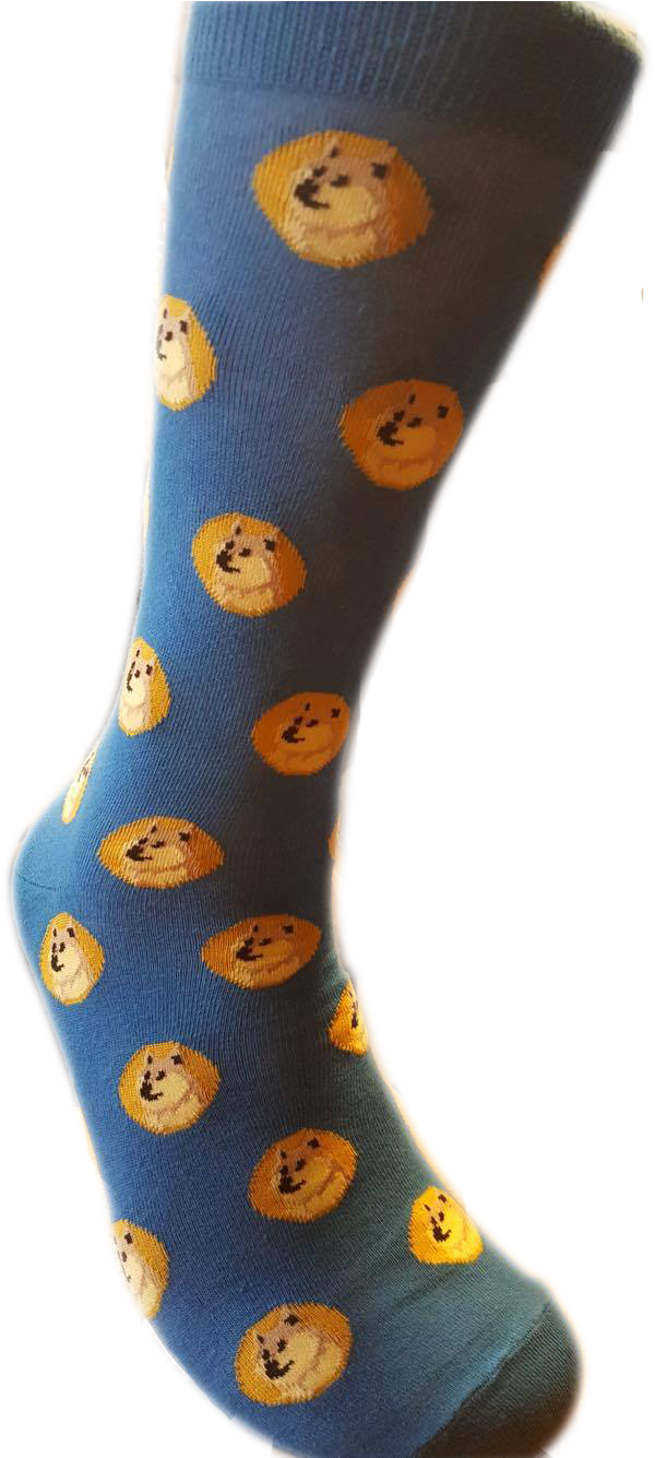 Dogecoin Soxs - Crypto Socks (750x1334), Png Download