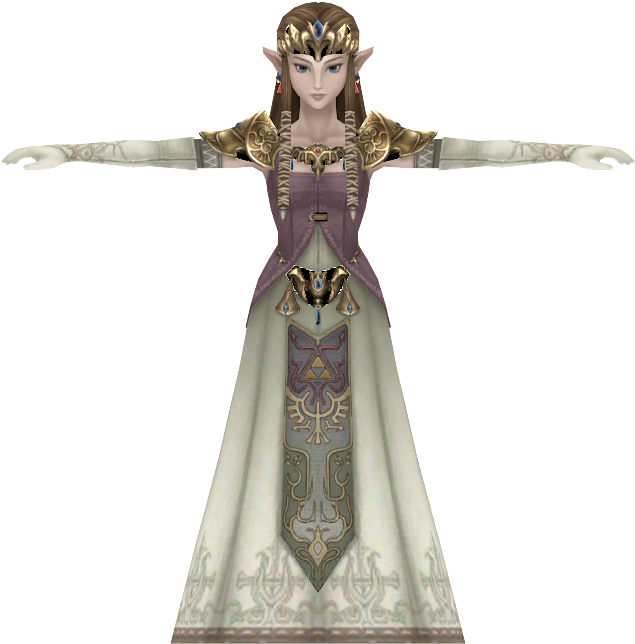 Download Zip Archive - Zelda 3d Models Twilight Princess (750x650), Png Download