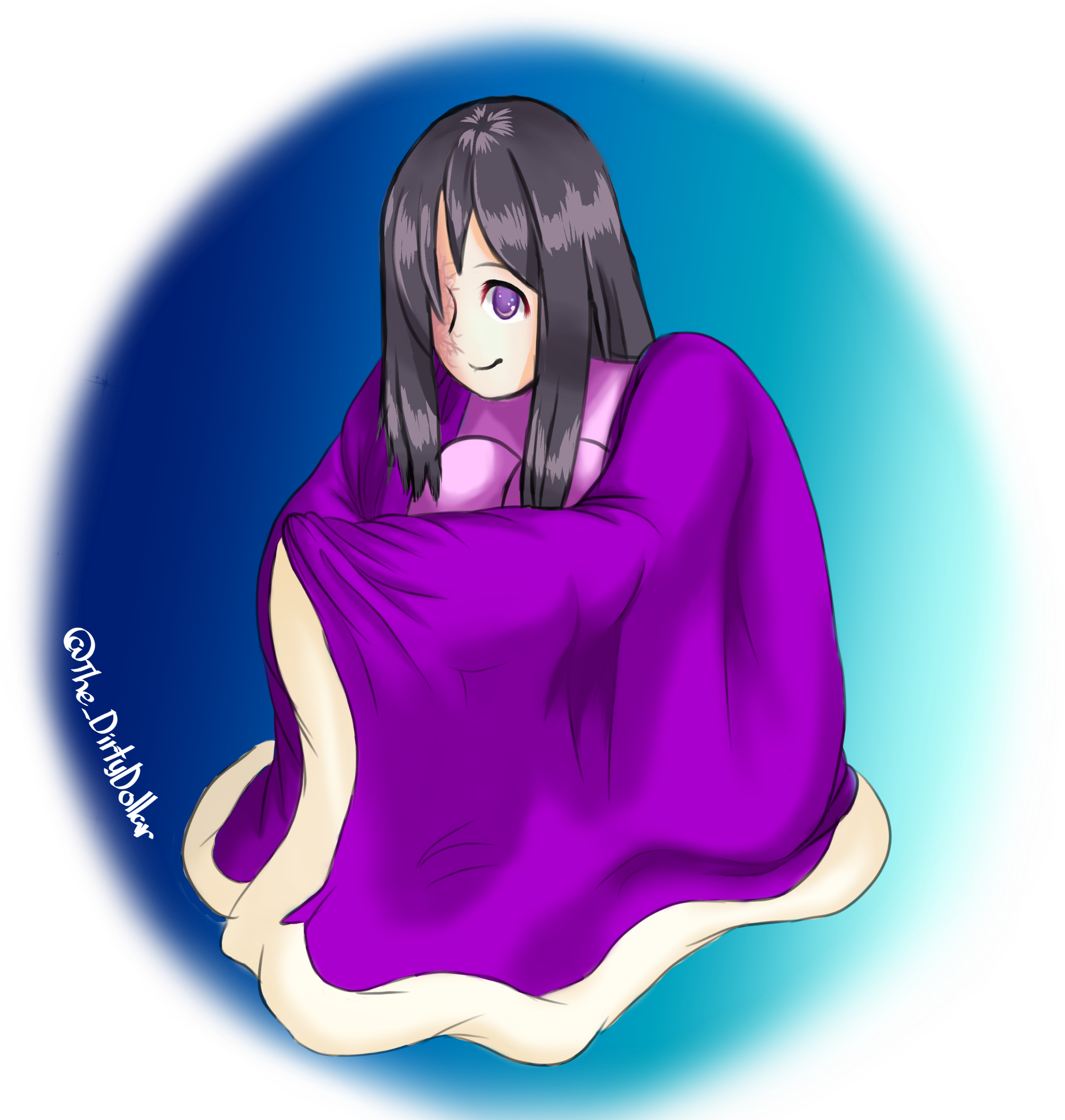 Oc Fanartjust A Snug Doki - Doki Doki Literature Club! (2275x2363), Png Download