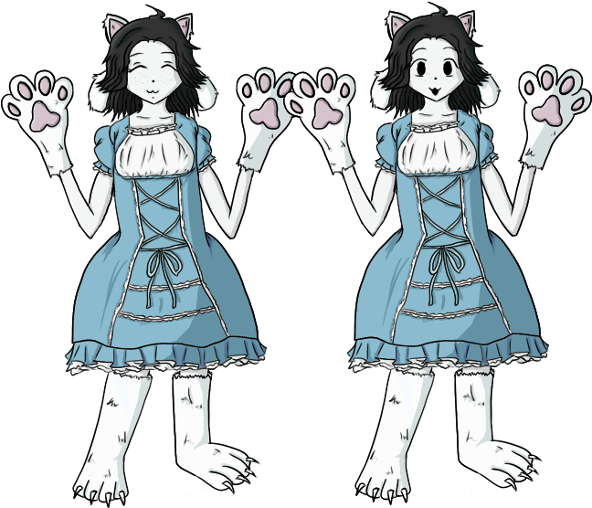 “ H0i Im Temmie And Dis Is My Friend - Cartoon (656x614), Png Download