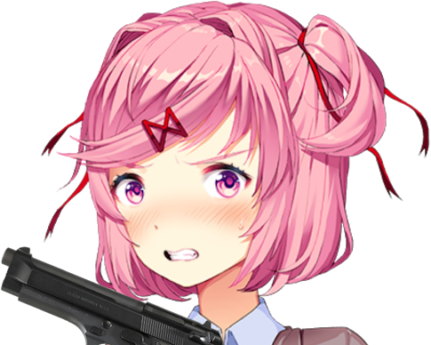 This Is Me, The Owner Of The Just Yuri Community And - Ddlc Natsuki Casual Clothes (530x426), Png Download