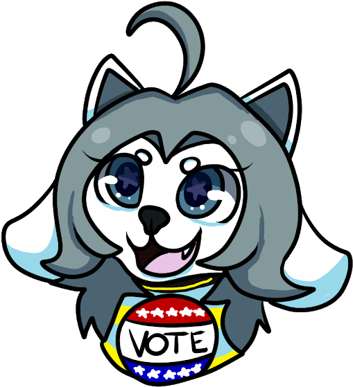 *temmie Is In Last Place In The Presidential Candidates - Google+ (530x581), Png Download