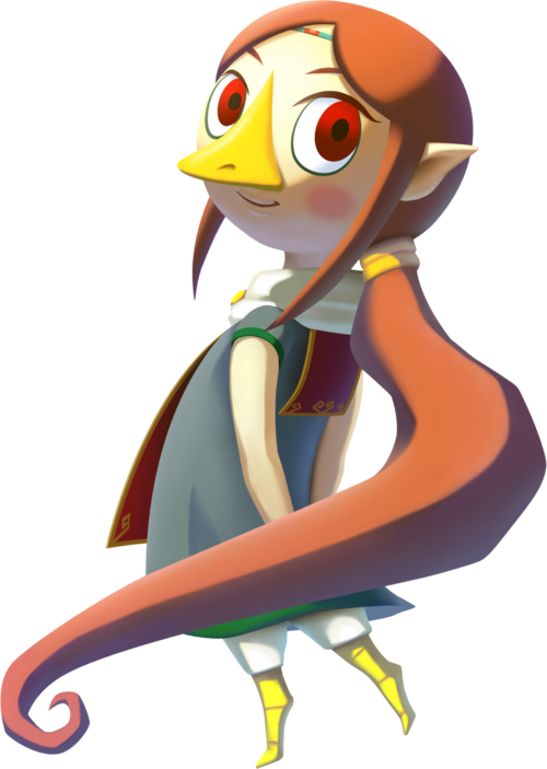 Wii U, Twilight Princess Hd, Princess Zelda, Cosplay - Zelda Wind Waker Medli (500x703), Png Download