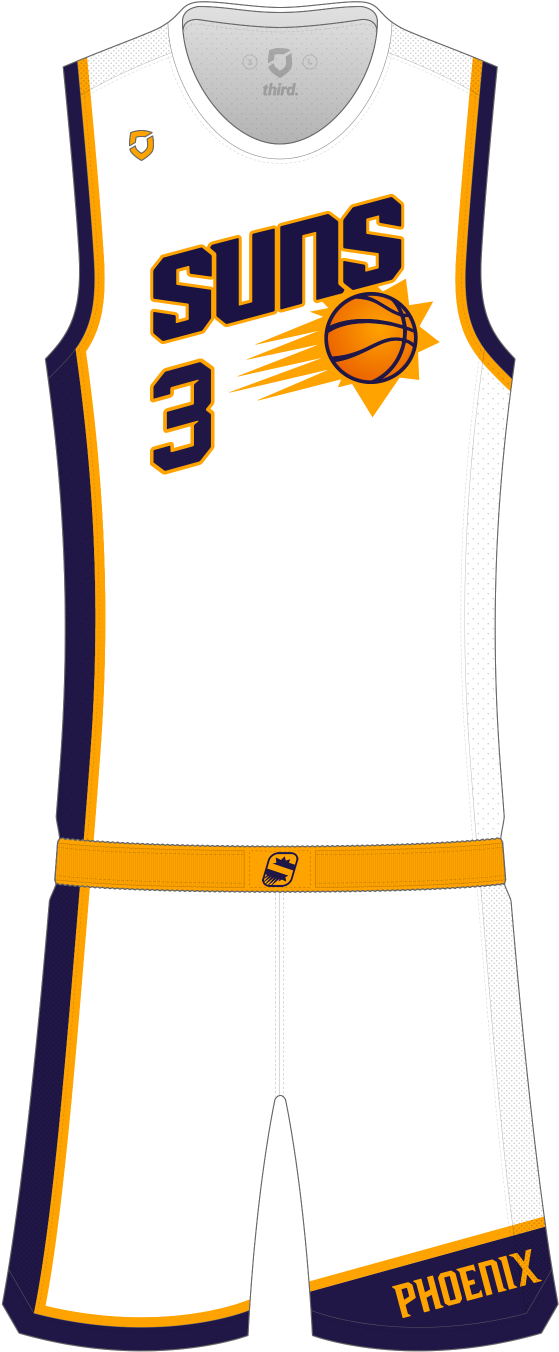 Phoenix Suns Home - Phoenix Suns Concept Uniforms (1000x1500), Png Download