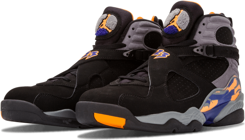 Retro Phoenix Suns Men Nike Air Jordan 8 30%off - Air Jordan (1000x600), Png Download