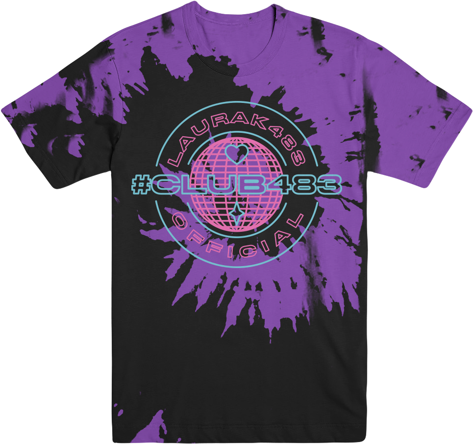 Dyed Disco Ball Tee - Active Shirt (1050x1050), Png Download