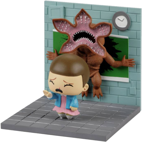 Stranger Things Diorama Eleven Vs Demogorgon Lc Exclusive - Stranger Things Loot Crate (541x541), Png Download