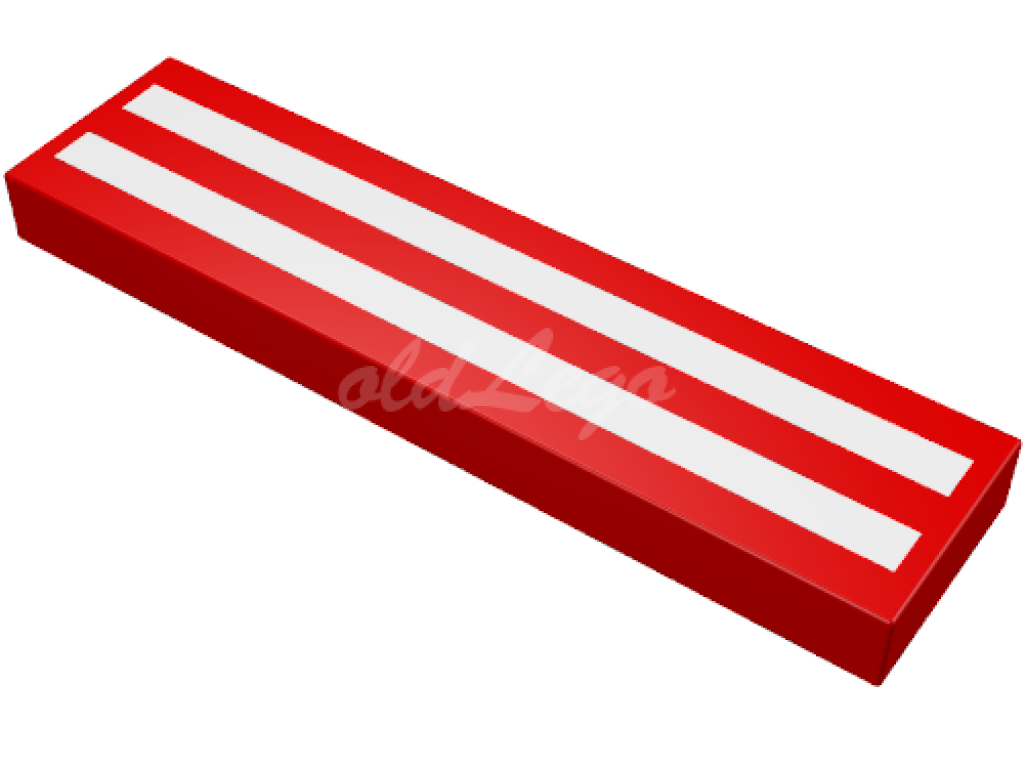 Tile 1 X 4 With White Horizontal Stripes Print - Sign (1024x1024), Png Download