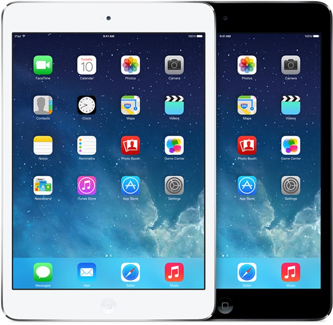 Ipad Mini With Retina Display Packs - Ipad Mini 1 16g (1100x733), Png Download