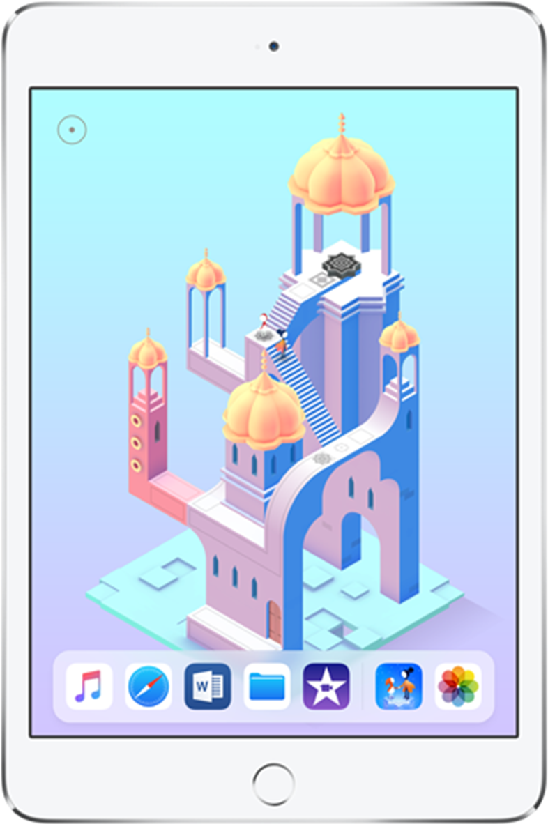 Apple Ipad Mini - Monument Valley 2 Levels (1100x1240), Png Download