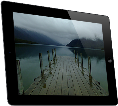 Ipad - Nelson Lakes (570x420), Png Download