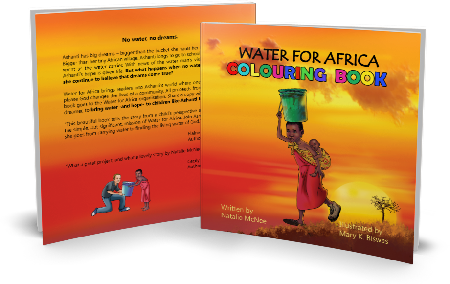 Water For Africa Colouring Book - Water For Africa: Bringing Hope And Love (931x620), Png Download