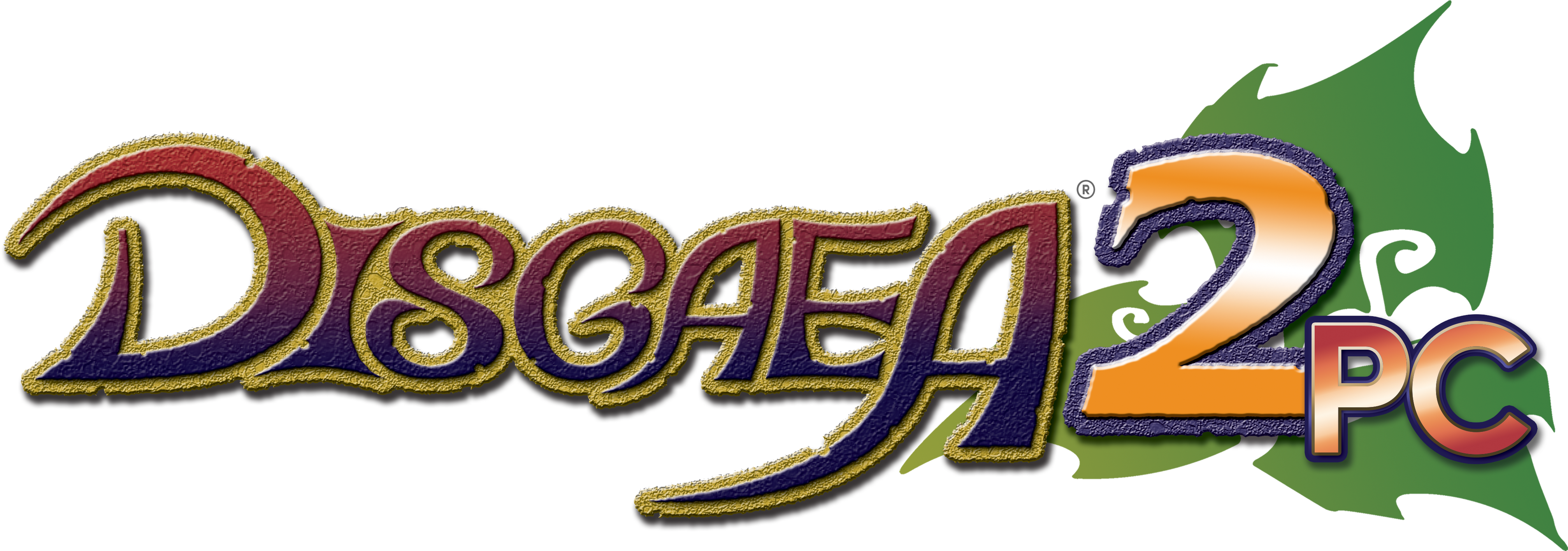 Disgaea 2 Cursed Memories Logo (5250x1750), Png Download
