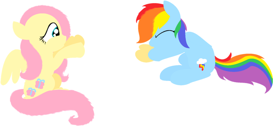 Violetandblaire, Blowing, Eyes Closed, Floaty, Fluttershy, - Fluttershy (1024x465), Png Download