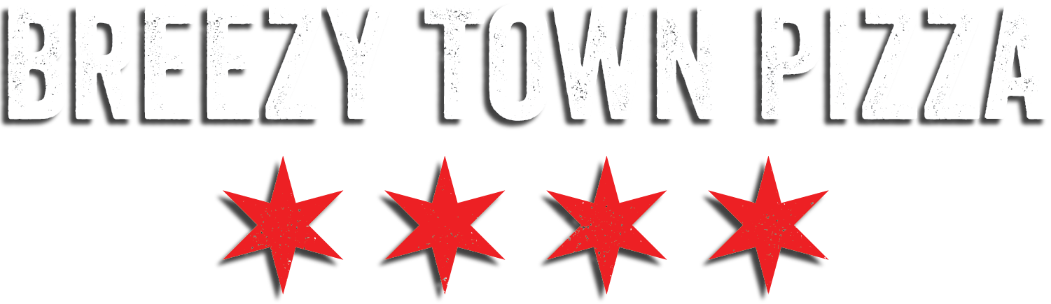 Breezy Town Pizza Logo - Breezy Town Pizza (1501x435), Png Download
