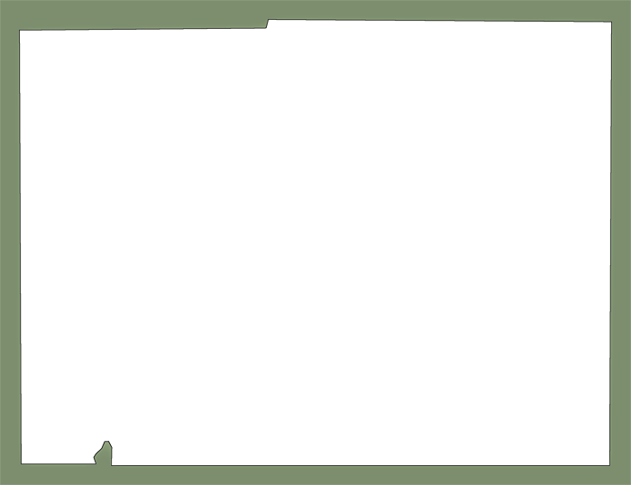 A Plain Frame Map Of Desoto - Desoto Plain (700x538), Png Download