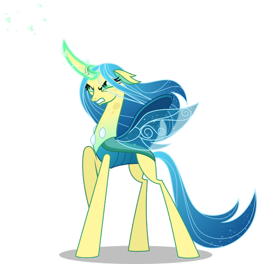 Https - //www - Deviantart - Com/orin331/art/angery - Mlp Chrysalis Reformed Deviantart (530x544), Png Download