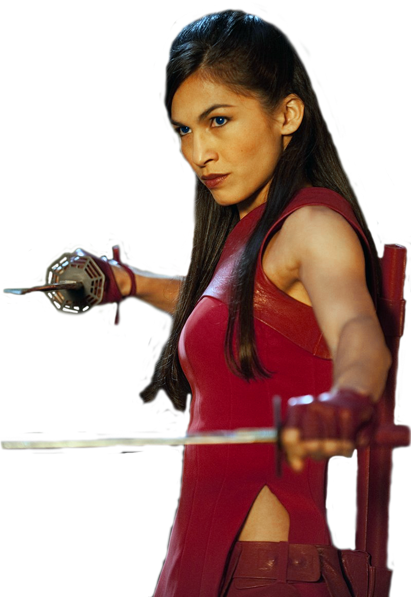 Elektra - Defenders Elektra Transparent (900x1200), Png Download