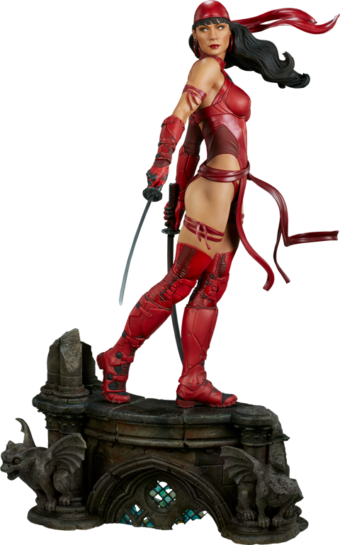 Elektra Premium Format Figure - Elektra Figure (480x769), Png Download