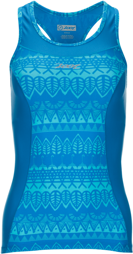 Zoot Women's Performance Tri Racerback Top - Zoot Performance Tri Racerback Pacific Graffiti Woman (1024x1024), Png Download