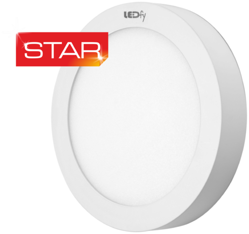 Led Surface Light Star Series 12w Round - Circle (500x470), Png Download