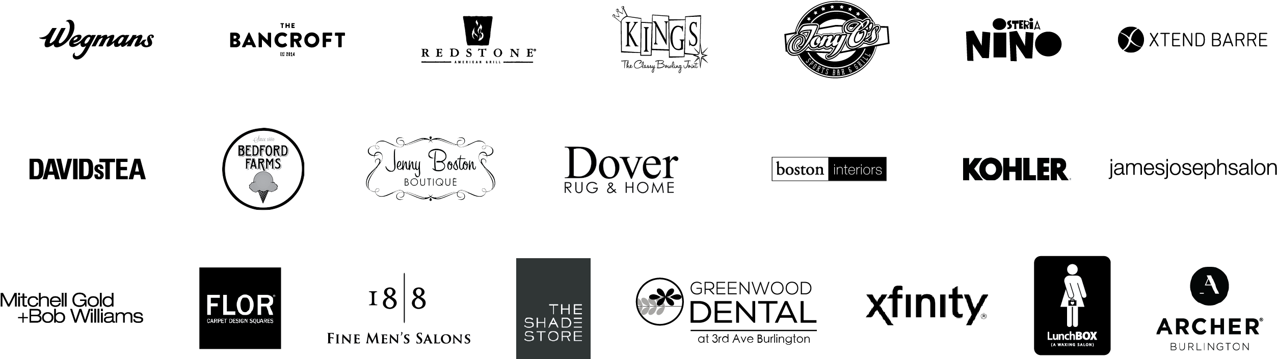 Distinctive Restaurants, Unique Shops, And The Region's - Comcast Xfinity (2589x800), Png Download