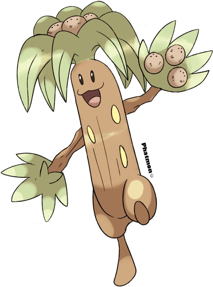Alola Sudowoodo By Phatmon On Deviantart - Pokemon Alola Sudowoodo (800x1000), Png Download