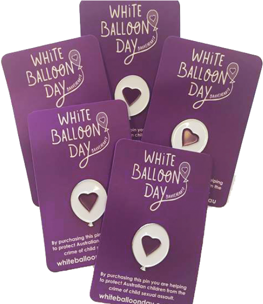 White Balloon Day Enamel Lapel Pins Sold Out - White Balloon Day (600x600), Png Download