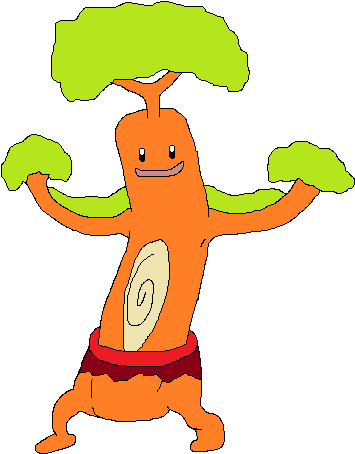 Olpiumian Sudowoodo - Cartoon (380x478), Png Download