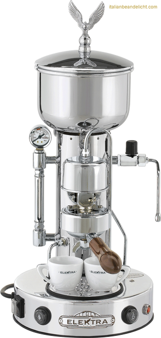 Elektra Belle Epoque Twenties Semi-automatic Espresso - Elektra Micro Casa Semiautomatica (314x659), Png Download