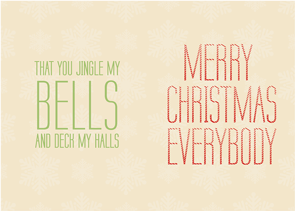 Merry Dirty Christmas From - Calligraphy (600x435), Png Download