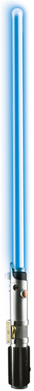 Ultimate Fx Lightsaber - Hasbro Star Wars 2012 Anakin Lightsaber, Blue (800x800), Png Download