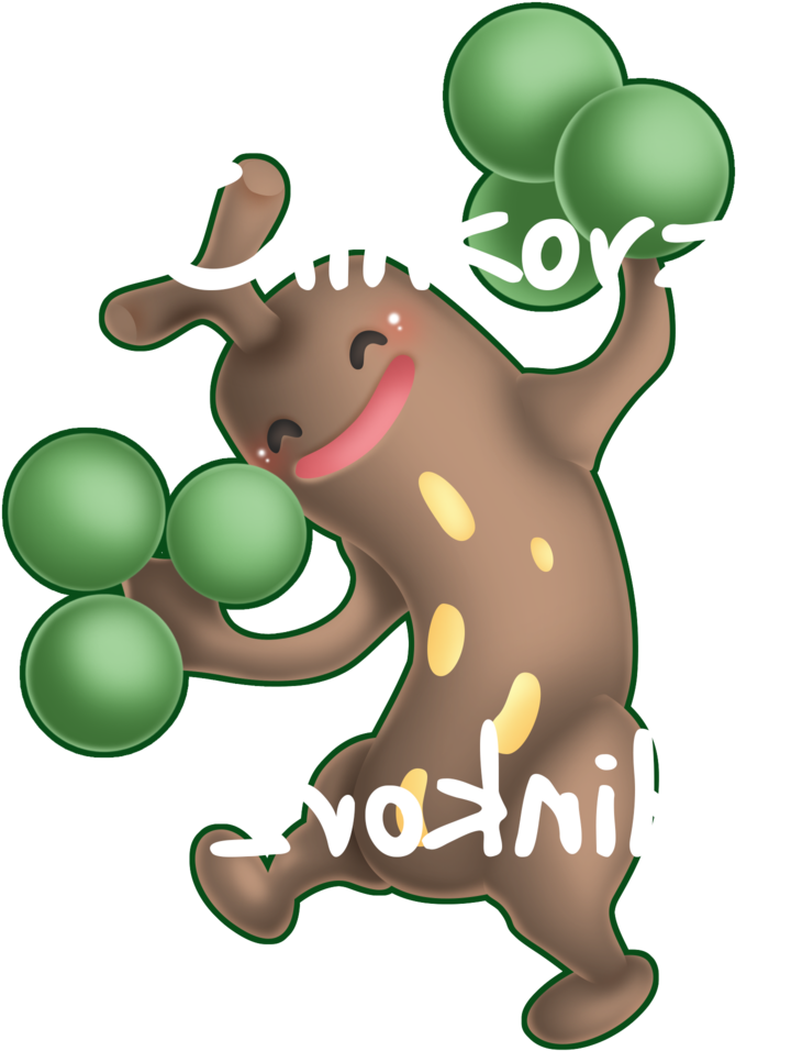 185 Sudowoodo - Painting (1000x1000), Png Download