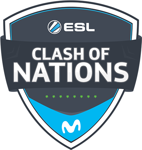 Esl Clash Of Nations - Volley Ball Nation League (500x500), Png Download
