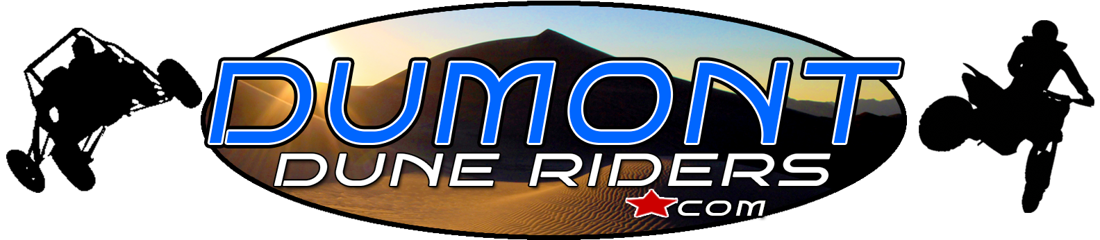Dumont Dune Riders - Dumont Dunes (1600x359), Png Download