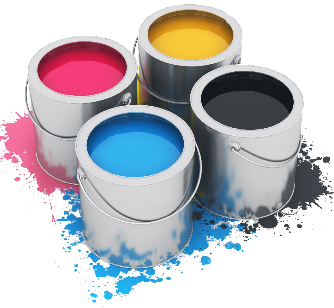 Pinturas - Tin For Oil Paint (1092x1091), Png Download