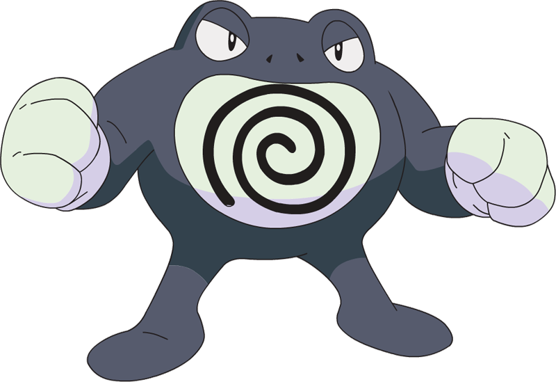 Poliwrath Png - Pokemon Poliwrath (800x549), Png Download
