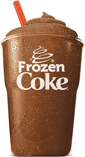 Frozen Coke® - Custom Polyester Banner 2' X 4' Printed Price/piece (500x540), Png Download
