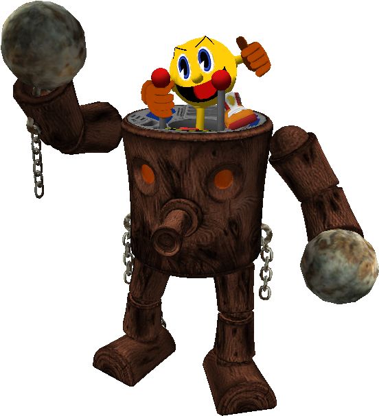 Untitled - Street Fighter X Tekken Mokujin (576x613), Png Download