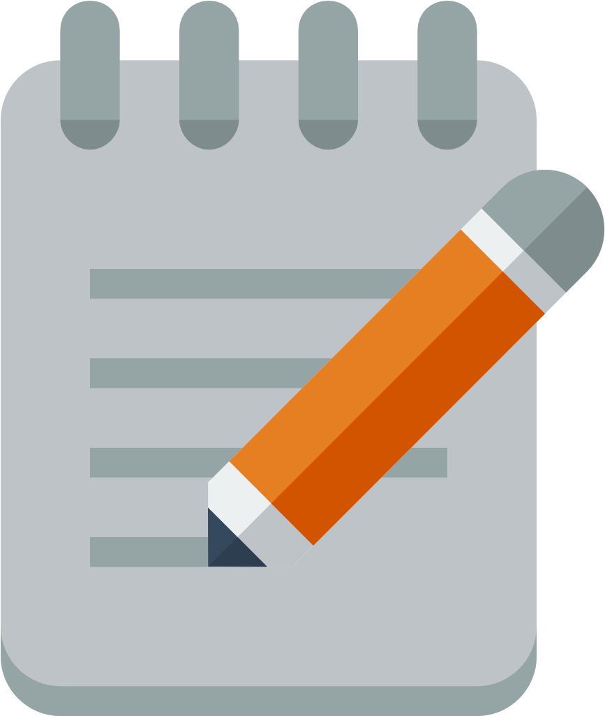 Free Icons Png - Notepad Icon (1024x1024), Png Download