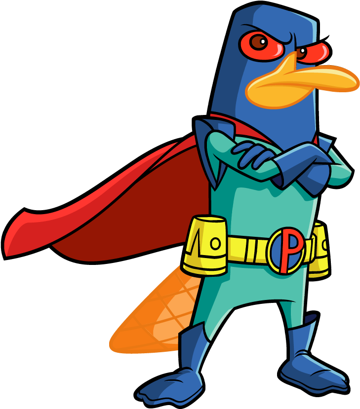 Mission Marvel - Perry - Phineas And Ferb Mission Marvel Perry (755x909), Png Download