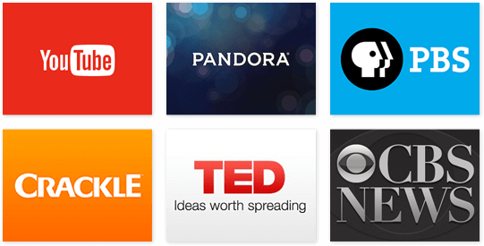 Free Channels Streaming Services - Youtube Logo Black (541x275), Png Download