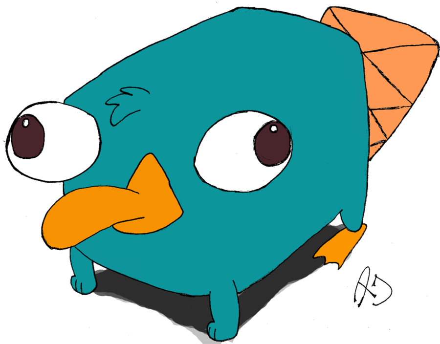 Perry The Platypus Baby Png (900x704), Png Download