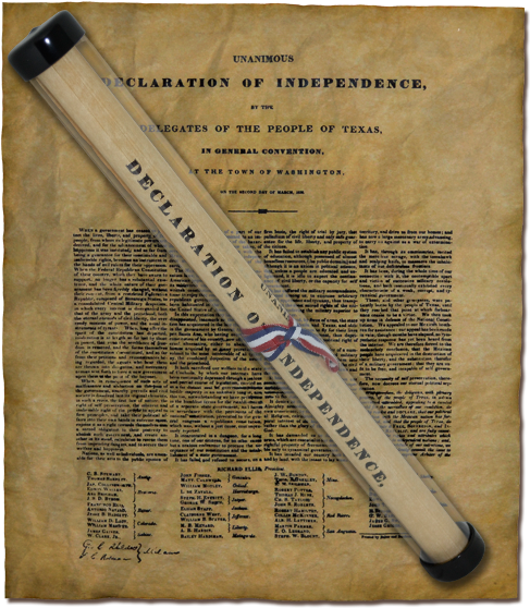 Texas Declaration Of Independence - Documents Of Texas Bundle. Texas Declaration Of Independence, (519x616), Png Download