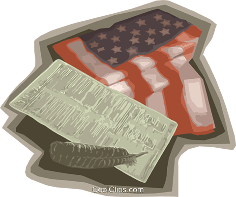 American Declaration Of Independence Royalty Free Vector - Clip Art (480x400), Png Download
