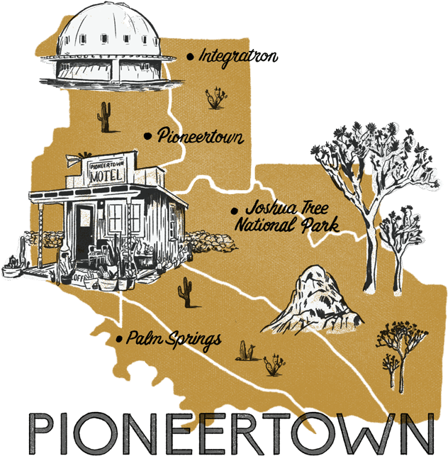 At Pioneertown You Don't Have To Go Far To Go Far - Illustration (700x700), Png Download
