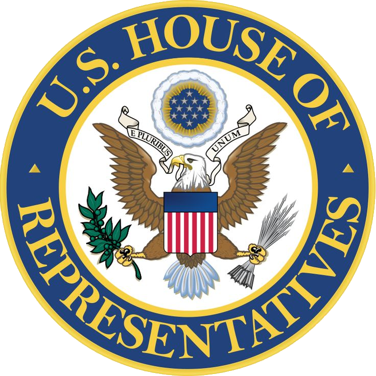 Usa Coat Of Arms Png - House Of Reps Seal (736x736), Png Download