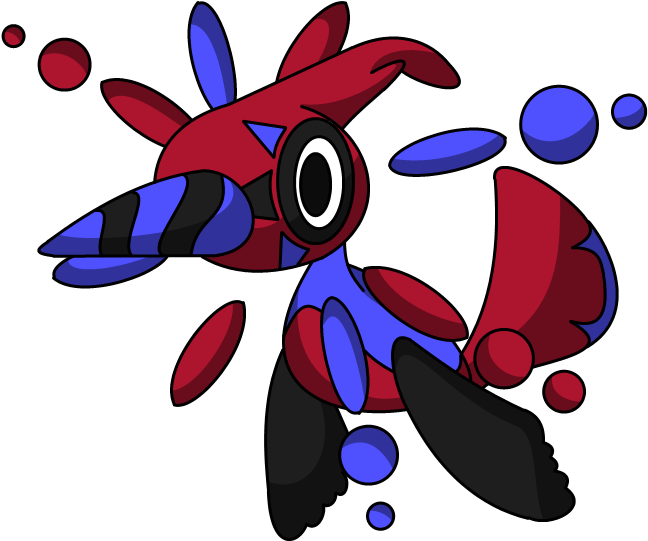 Mega Porygon-z - Cartoon (704x607), Png Download