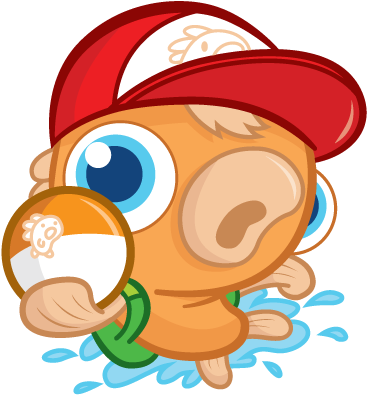 Pokegoldfish500x500 - Porygon-z (500x500), Png Download