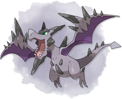 Megaaerodactyl Pokemon X An - Pokemon Rock Flying Type (400x368), Png Download